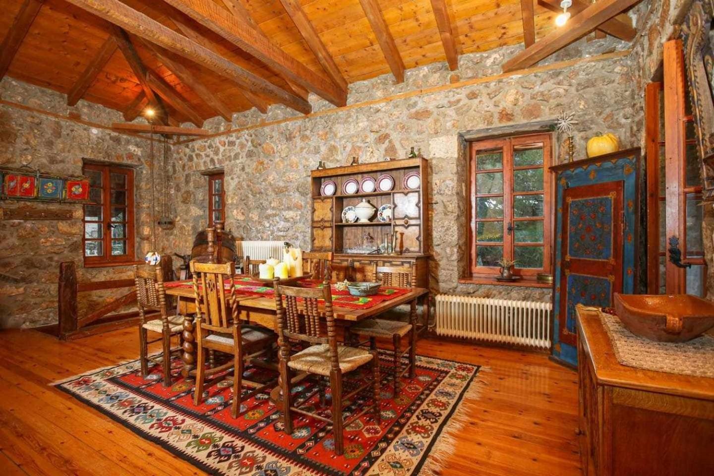 Villa Mariolata Stone House à Lílaia Extérieur photo